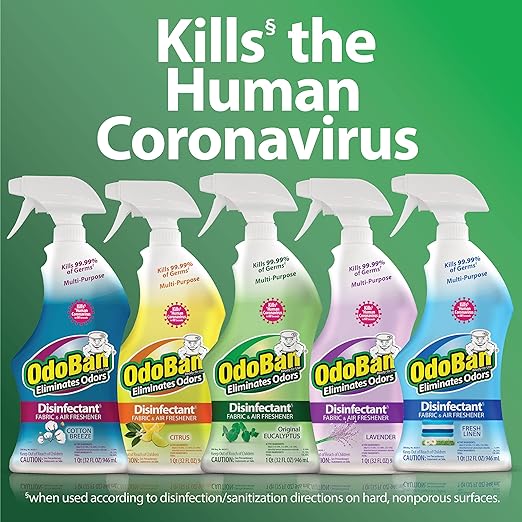 odoban disinfectant ready-to-use eucalyptus 32oz spray