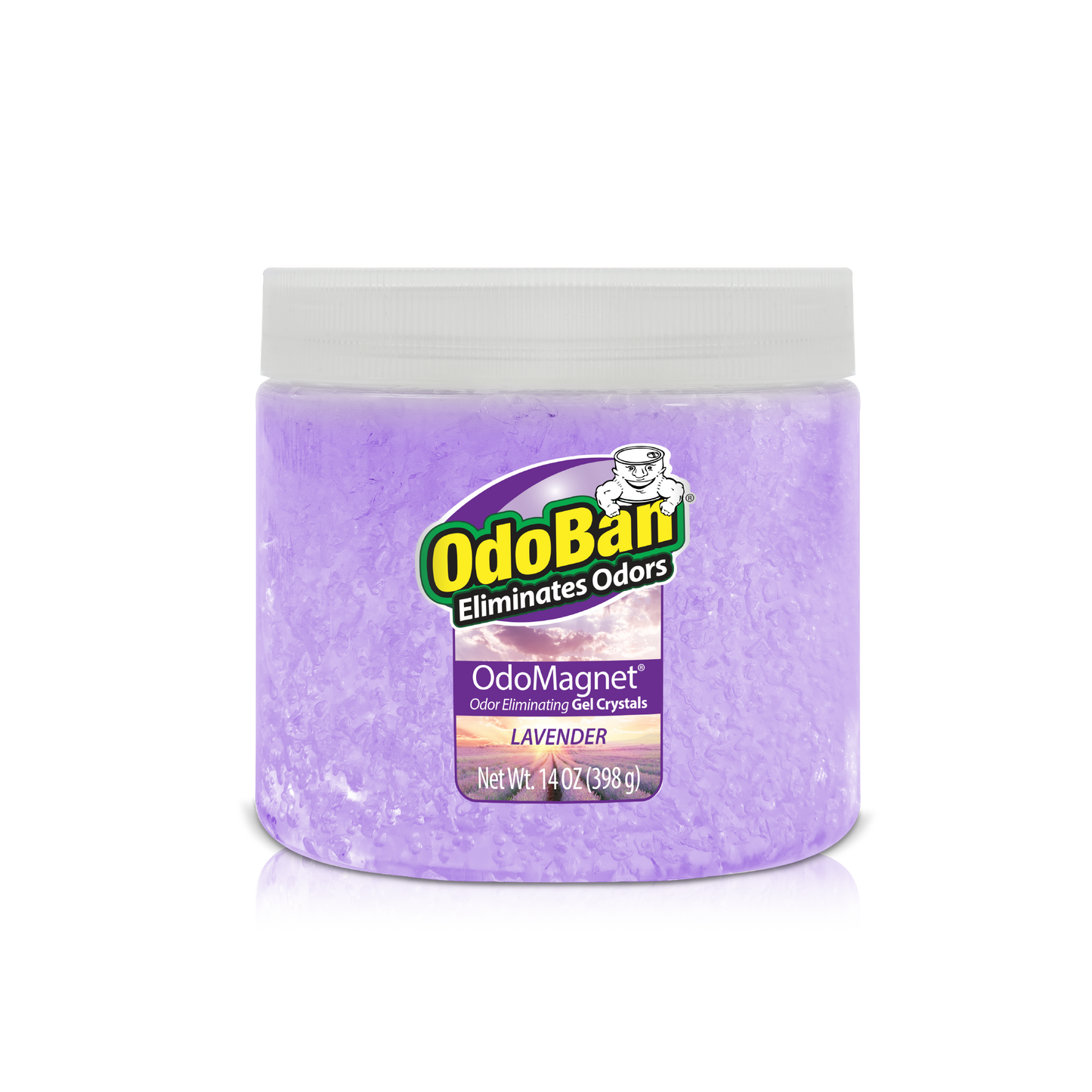 odoban odomagnet odor eliminator lavender gel crystals 14oz