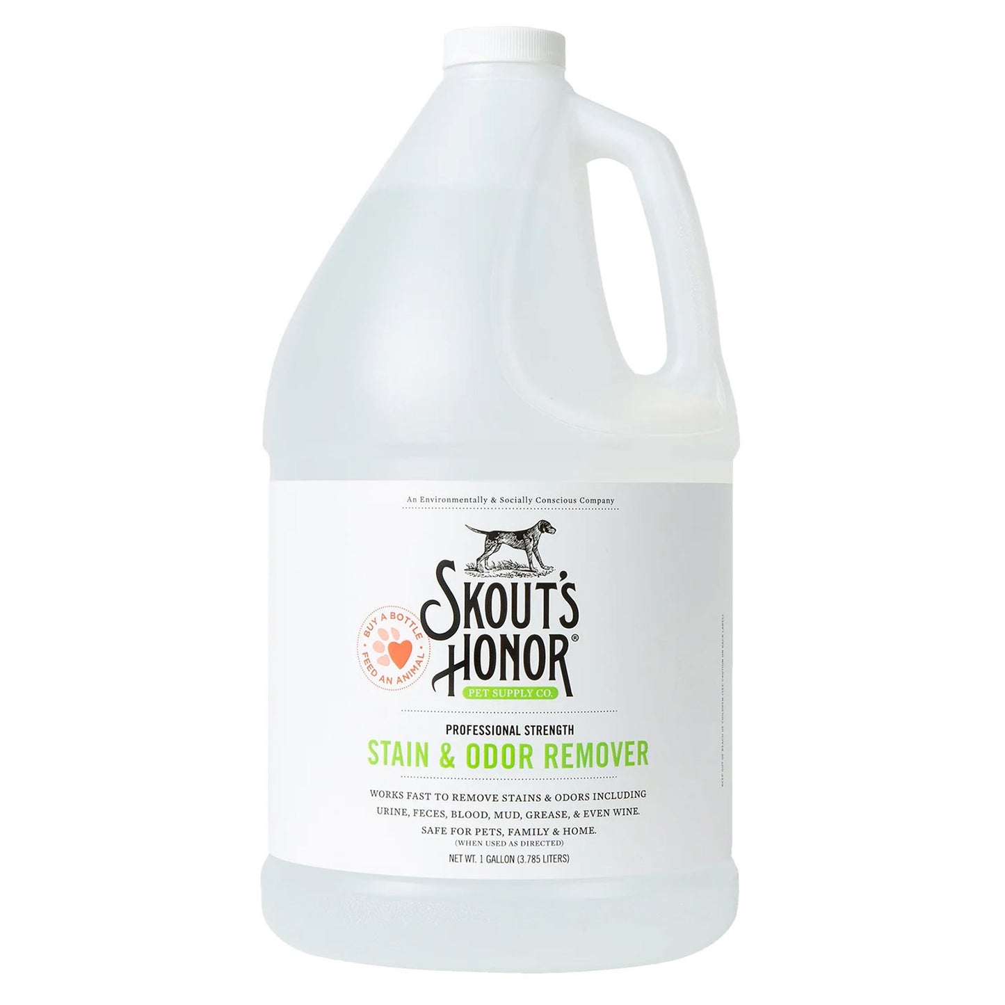 stain & odor remover, 128oz