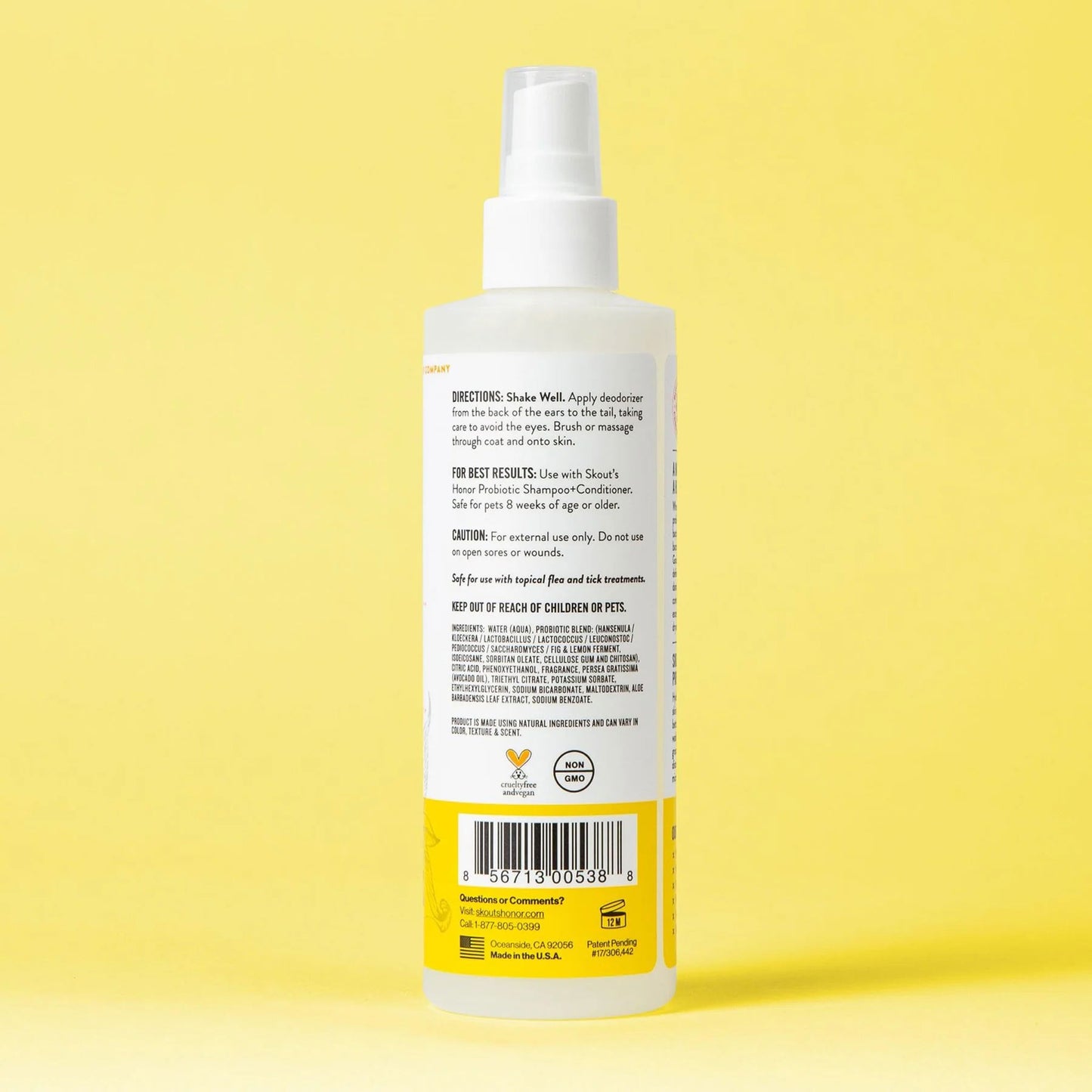 probiotic daily use deodorizer honeysuckle, 8oz