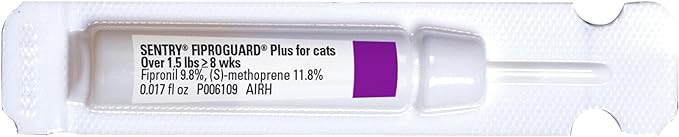 sentry fiproguard plus flea & tick spot-on cat- 3 pack