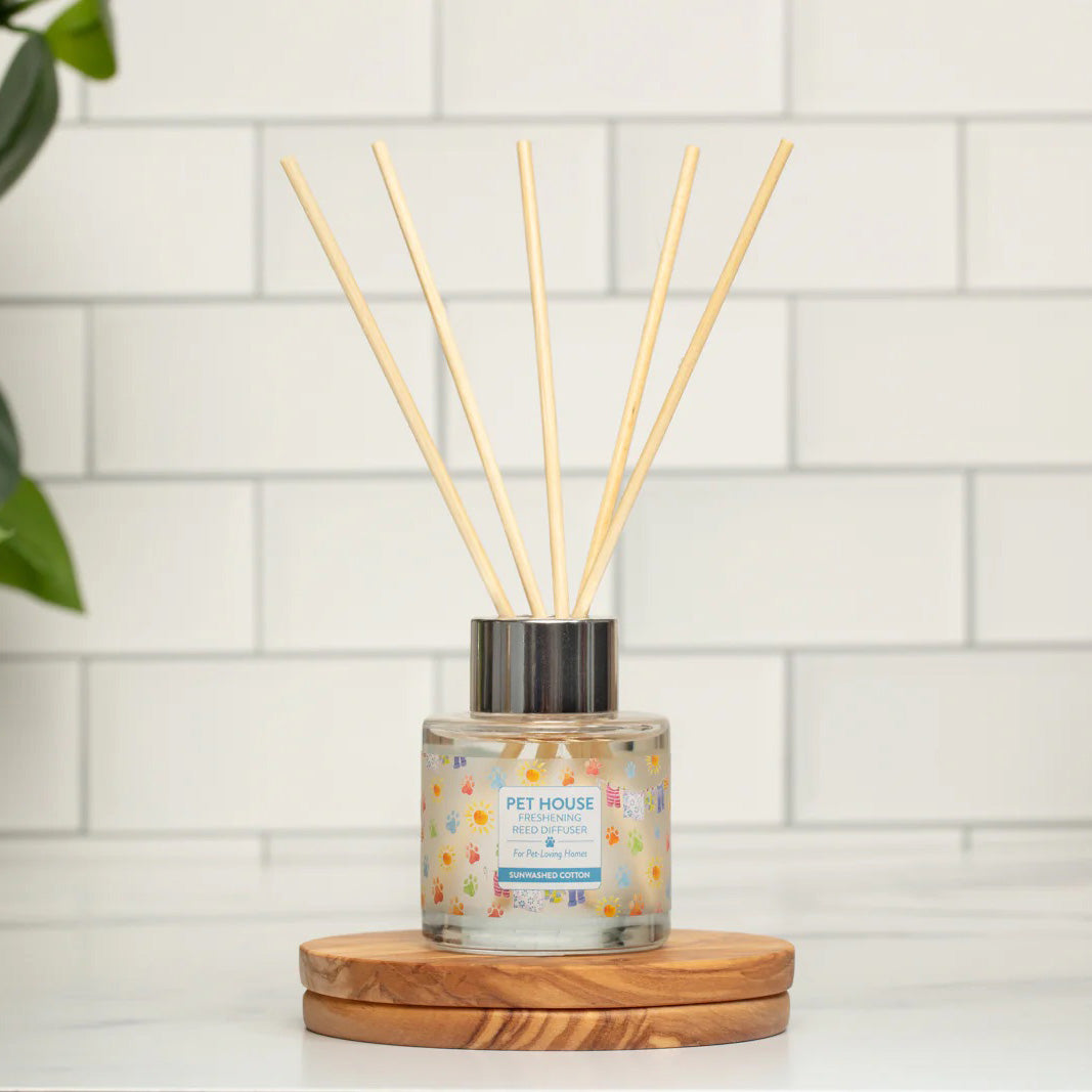 reed diffusers, sunwashed cotton