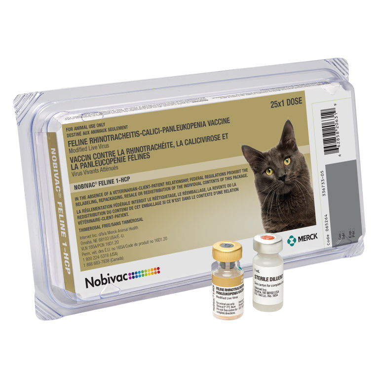 nobivac feline 1-hcp, 25 s/d
