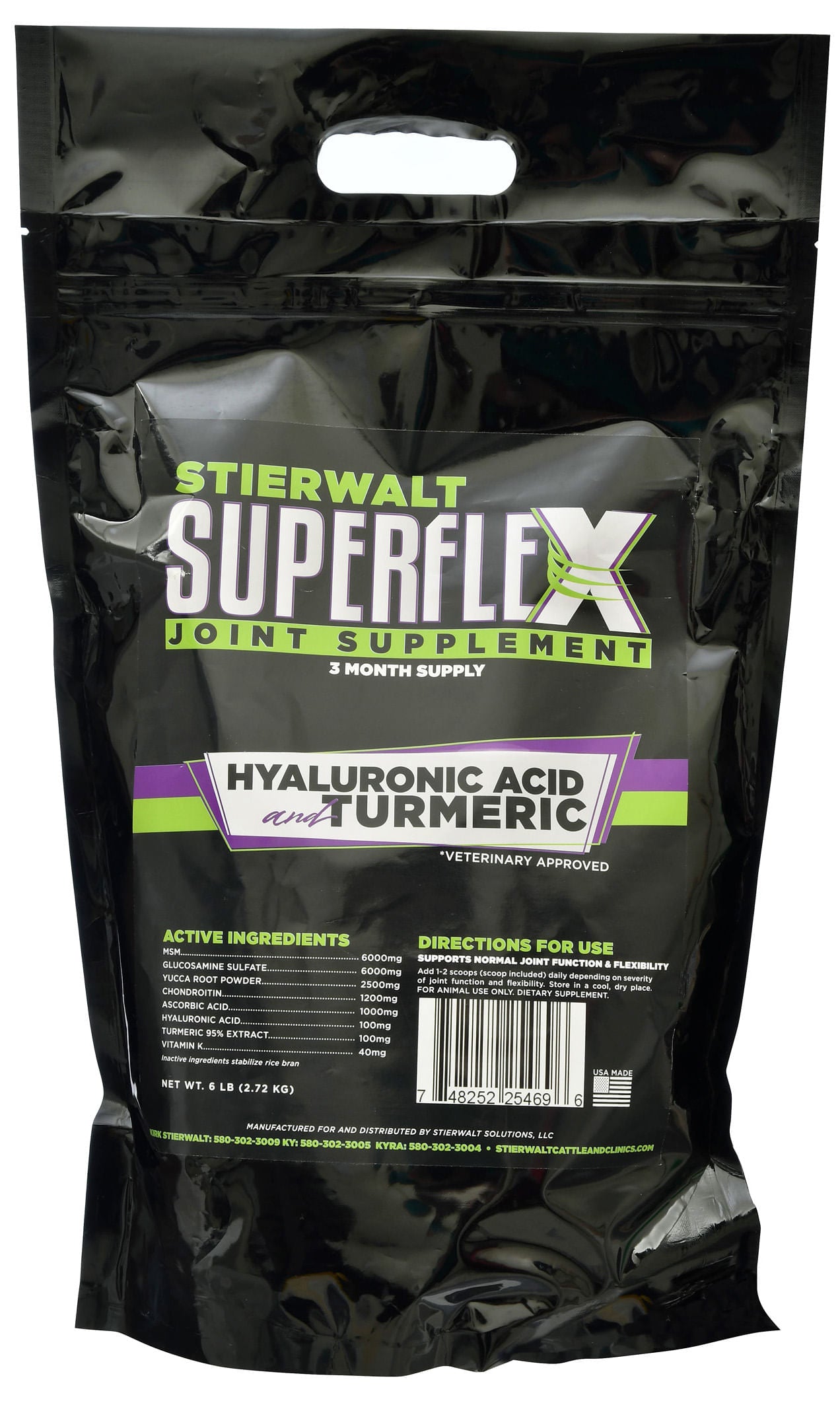 stierwalt superflex joint supplement, 6 lb