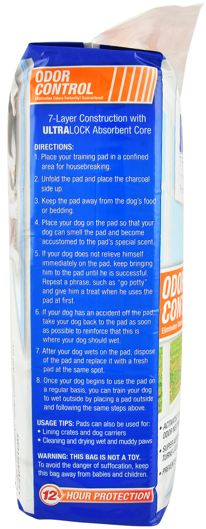 lil' squirts training pads with activated charcoal, 35 count
