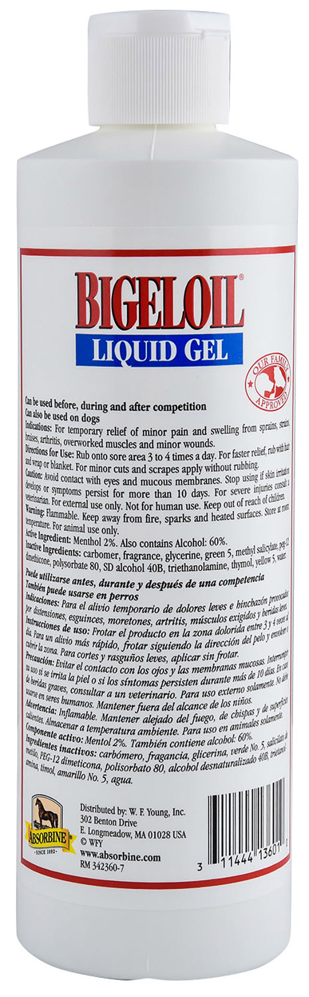 ** bigeloil liqui-gel 14oz 427947