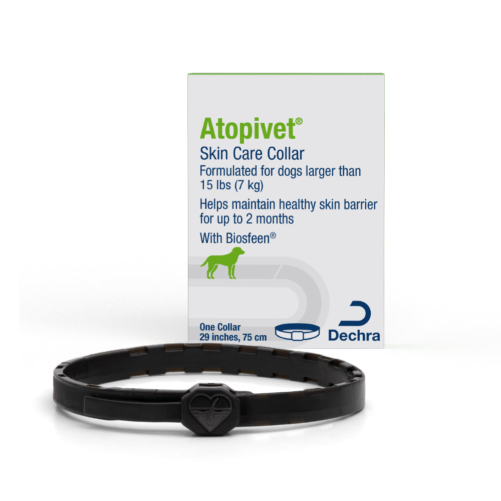 atopivet skin care collar, 29" collar, >22lbs