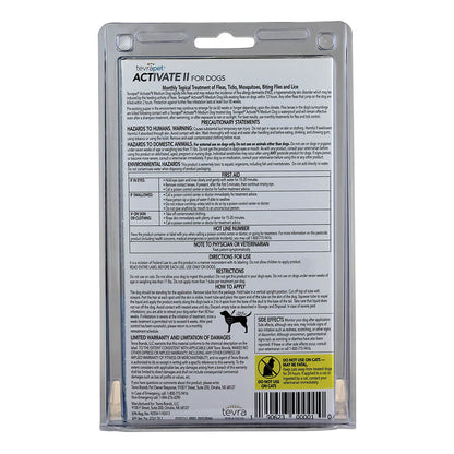 TevraPet Activate II for Medium Dog 11-20 lbs, 4 Month Supply