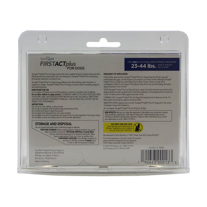 TevraPet FirstAct Plus for Dogs 23-44lbs, 3 Month Supply