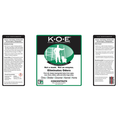 Thornell K.O.E Kennel Odor Eliminator  1 Gallon