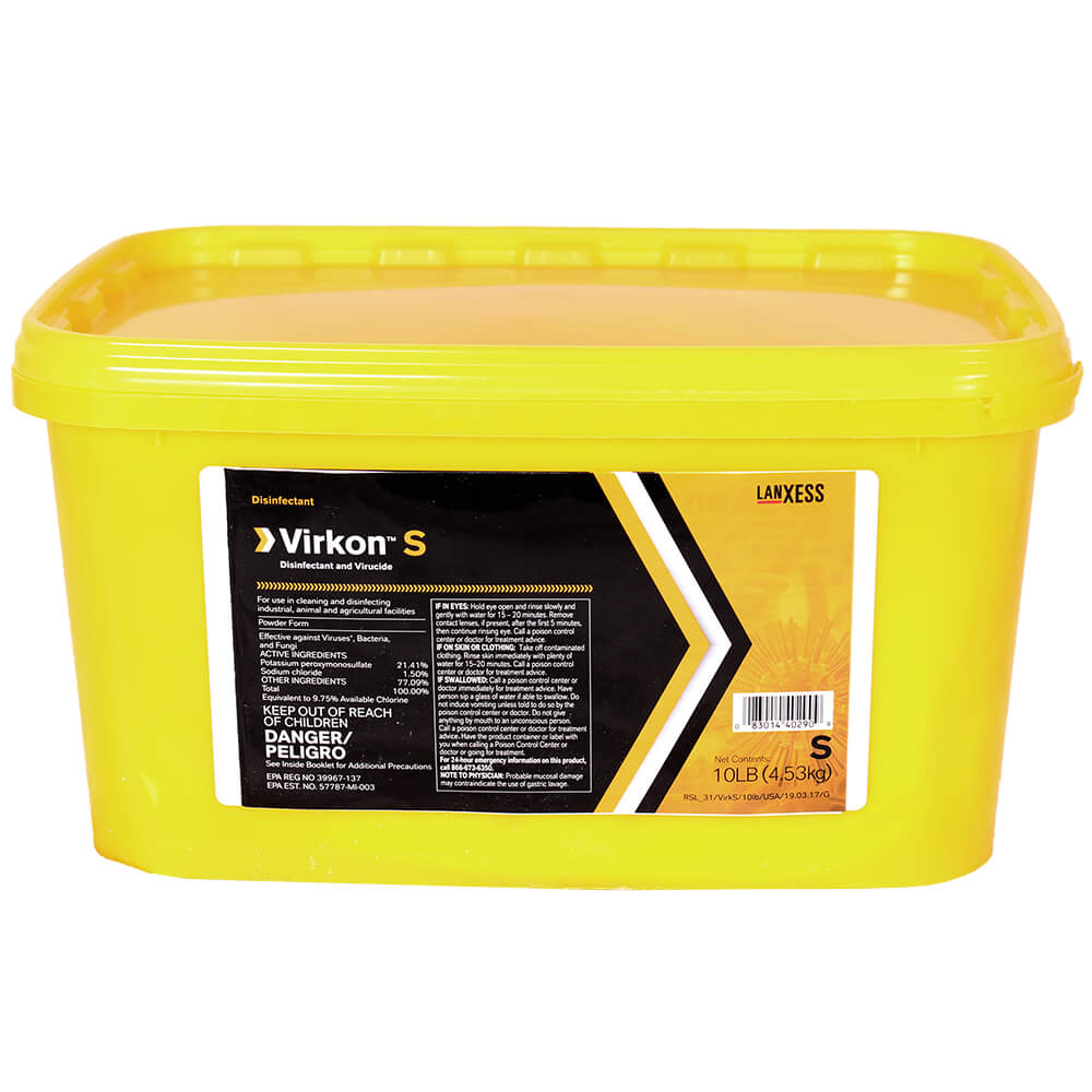 virkon s pail 10 lb