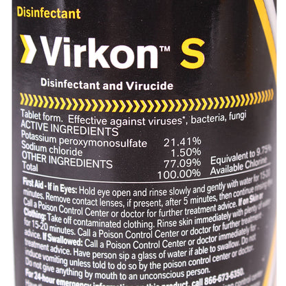 Virkon S  9 oz  50 Tablets