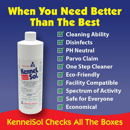 KennelSol Germicidal Detergent & Deodorant  1 Pint