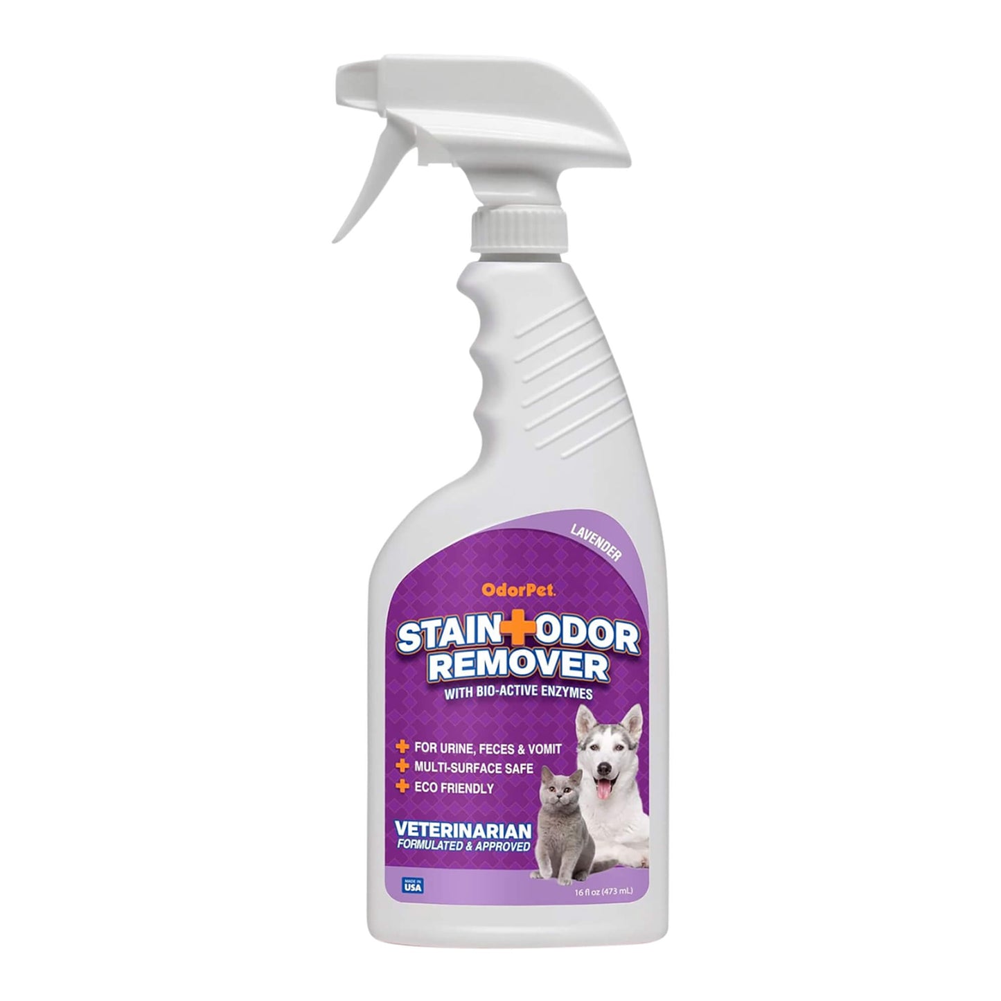 odorpet -rtu 16oz w/sprayer lavender scent