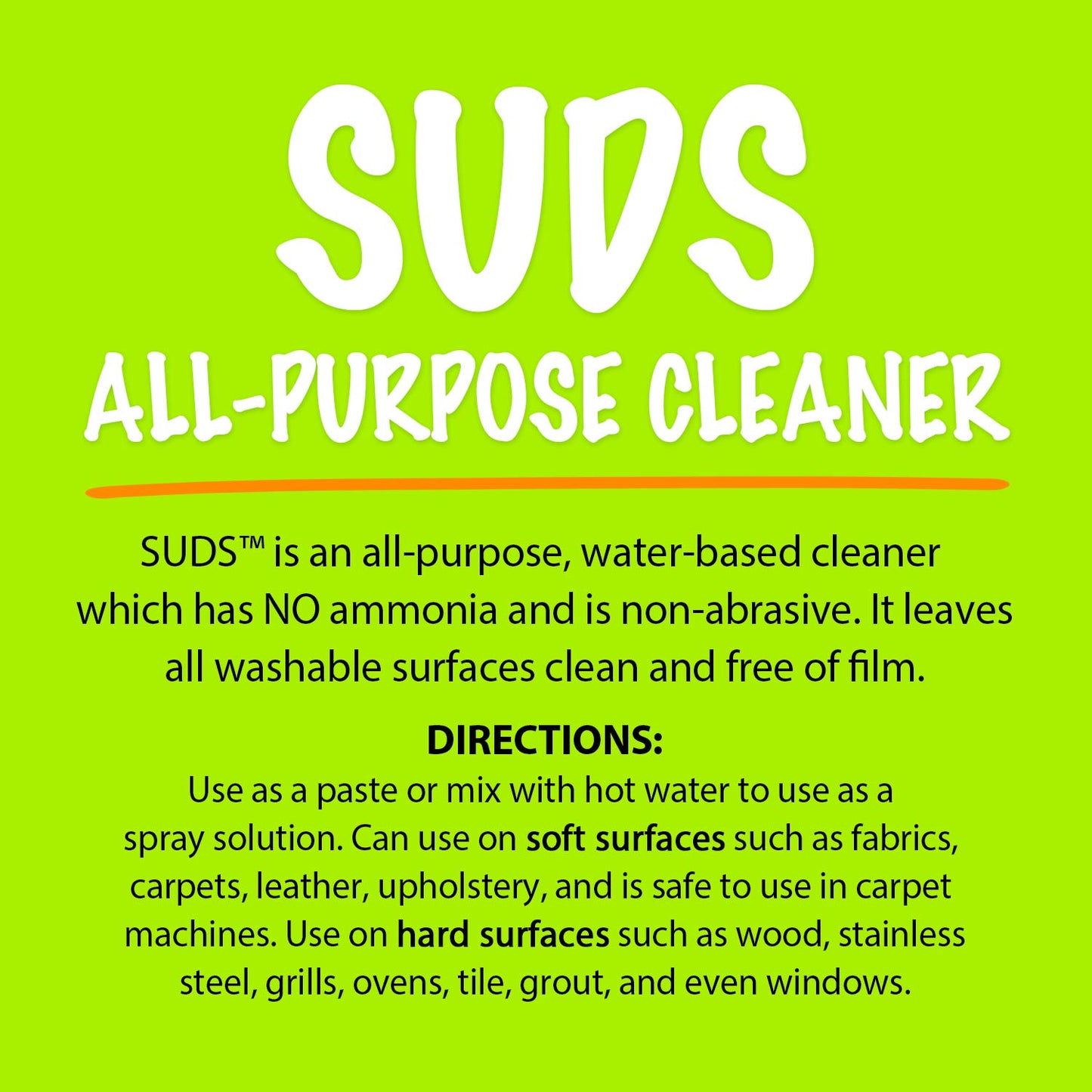 suds all purpose cleaner, 8oz