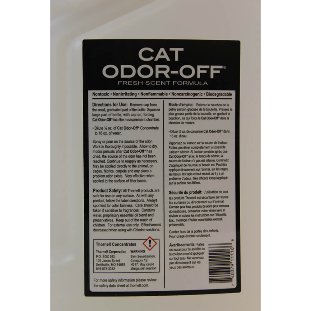 cat odor-off concentrate fresh scent 16oz