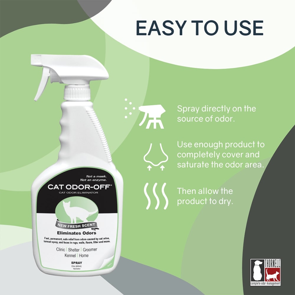 cat odor-off fresh scent spray  22 fl oz