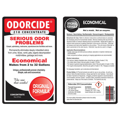 Odorcide Original Concentrate  16 oz