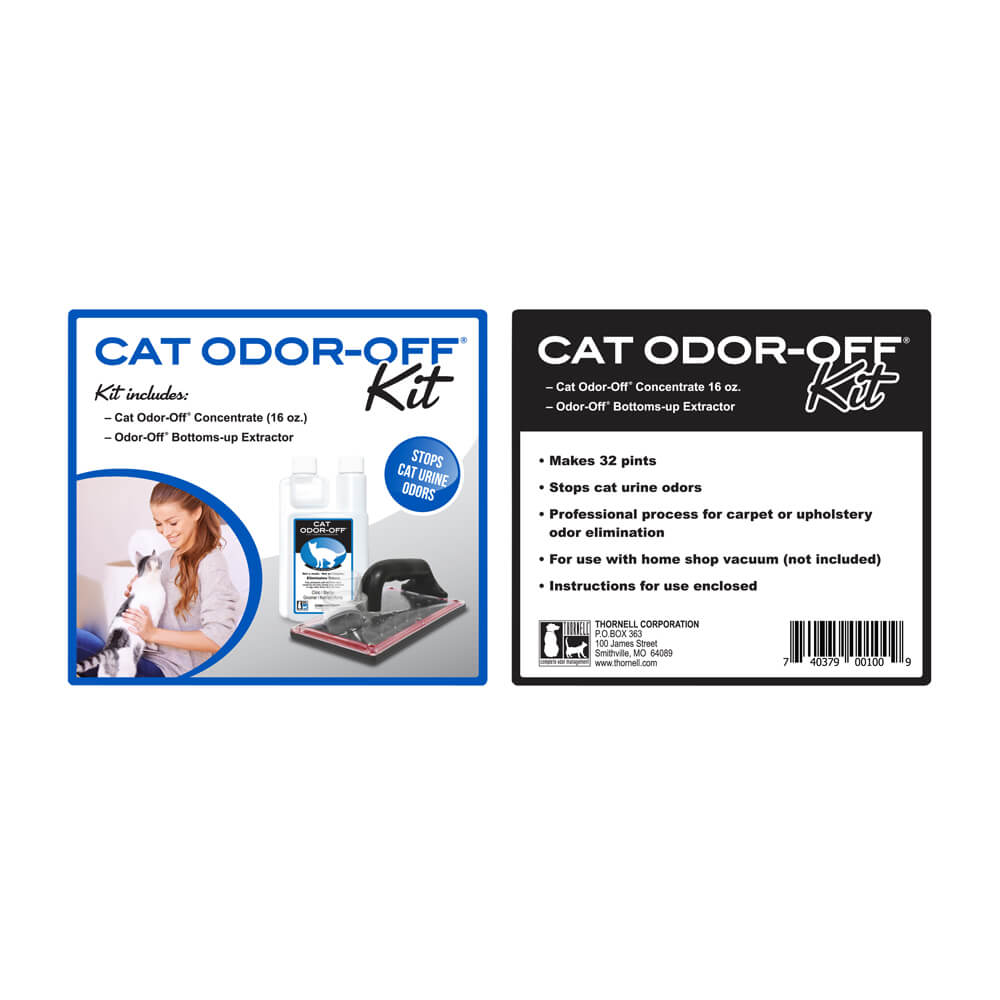 cat odor-off extractor kit, original scent