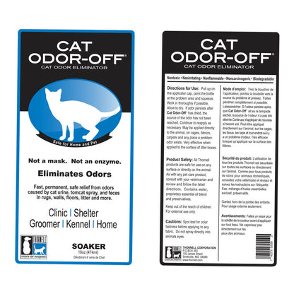 Cat Odor-Off Soaker  16 oz