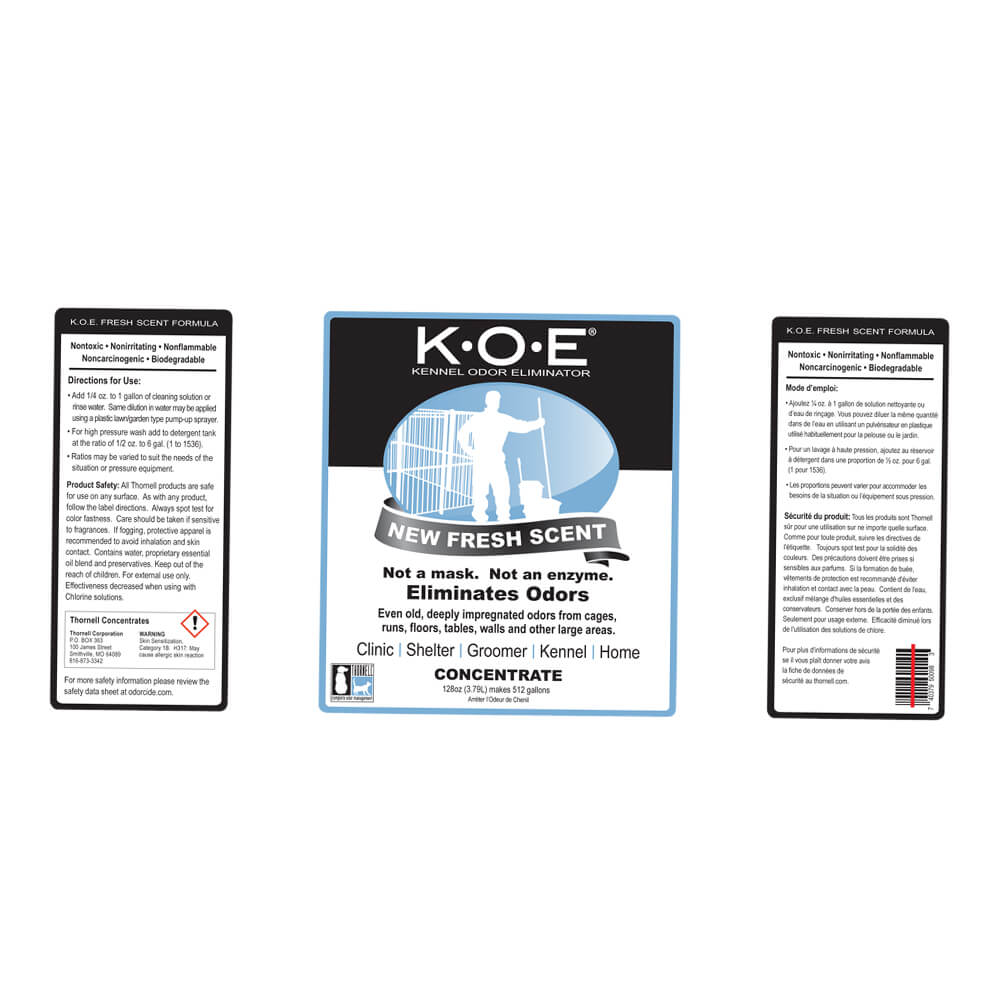 k.o.e. fresh scent concentrate  gallon