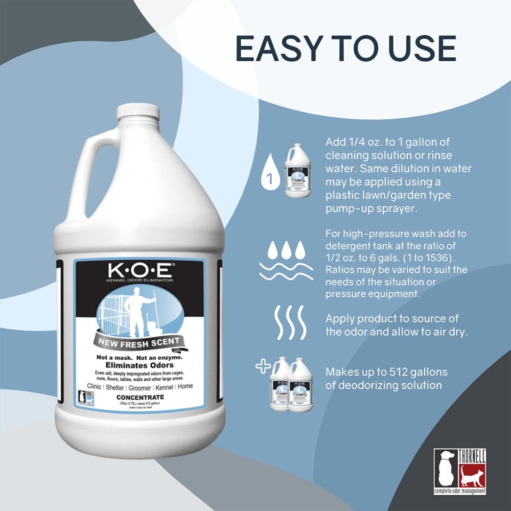 k.o.e. fresh scent concentrate  gallon