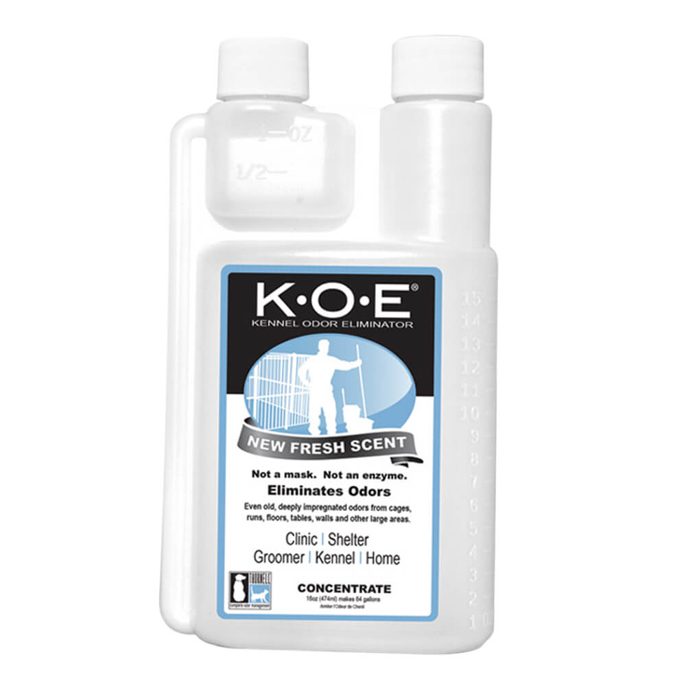k.o.e kennel odor eliminator fresh scent concentrate  16 oz