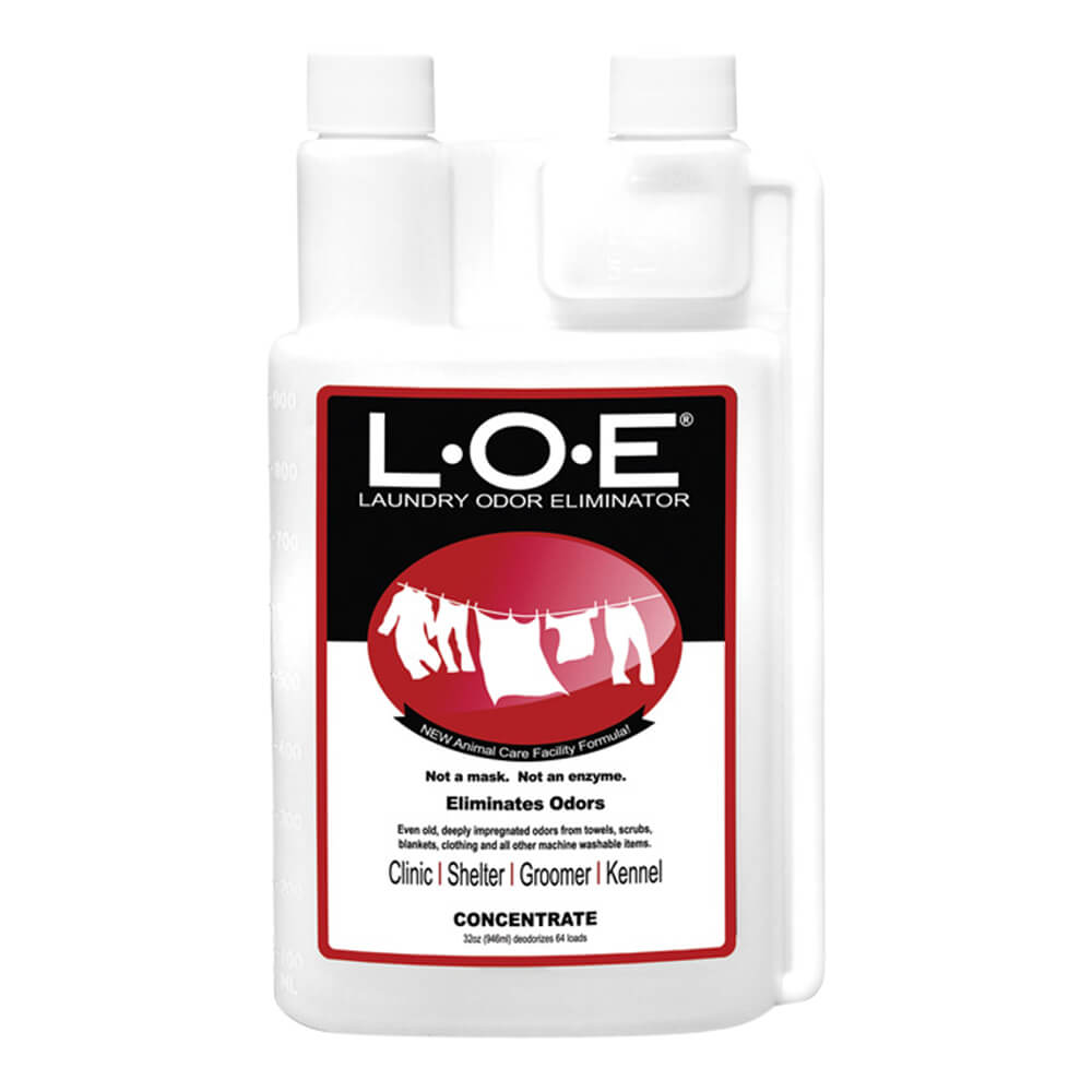 l.o.e. laundry odor eliminator concentrate, 32 oz