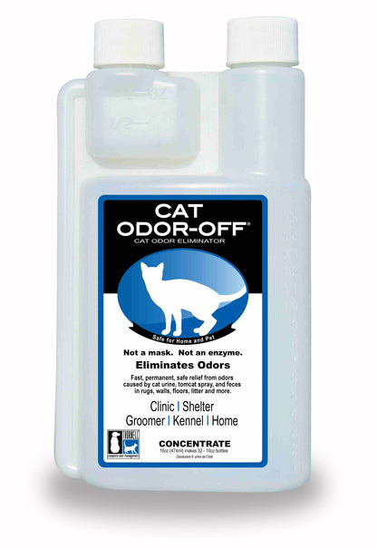 Cat Odor-Off  Concentrate  16 oz Bottle