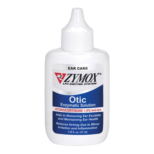 Zymox Otic with Hydrocortisone  1.25 oz Bottle