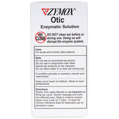 Zymox Otic with Hydrocortisone  1.25 oz Bottle