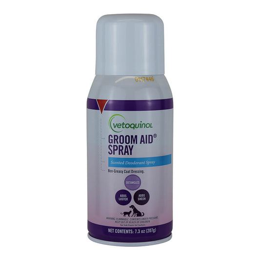ORM-D Vetoquinol Care  Groom-Aid Spray  for Dogs & Cats  7.3 oz