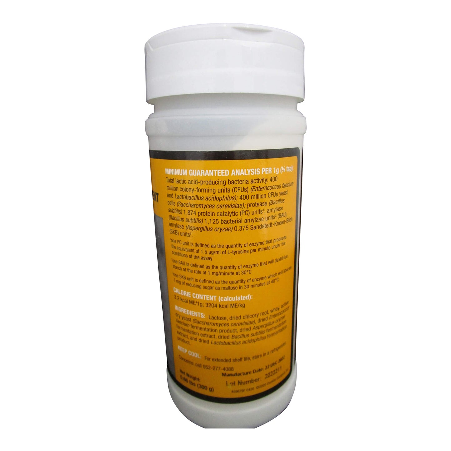fastrack canine microbial supplement, 300 g