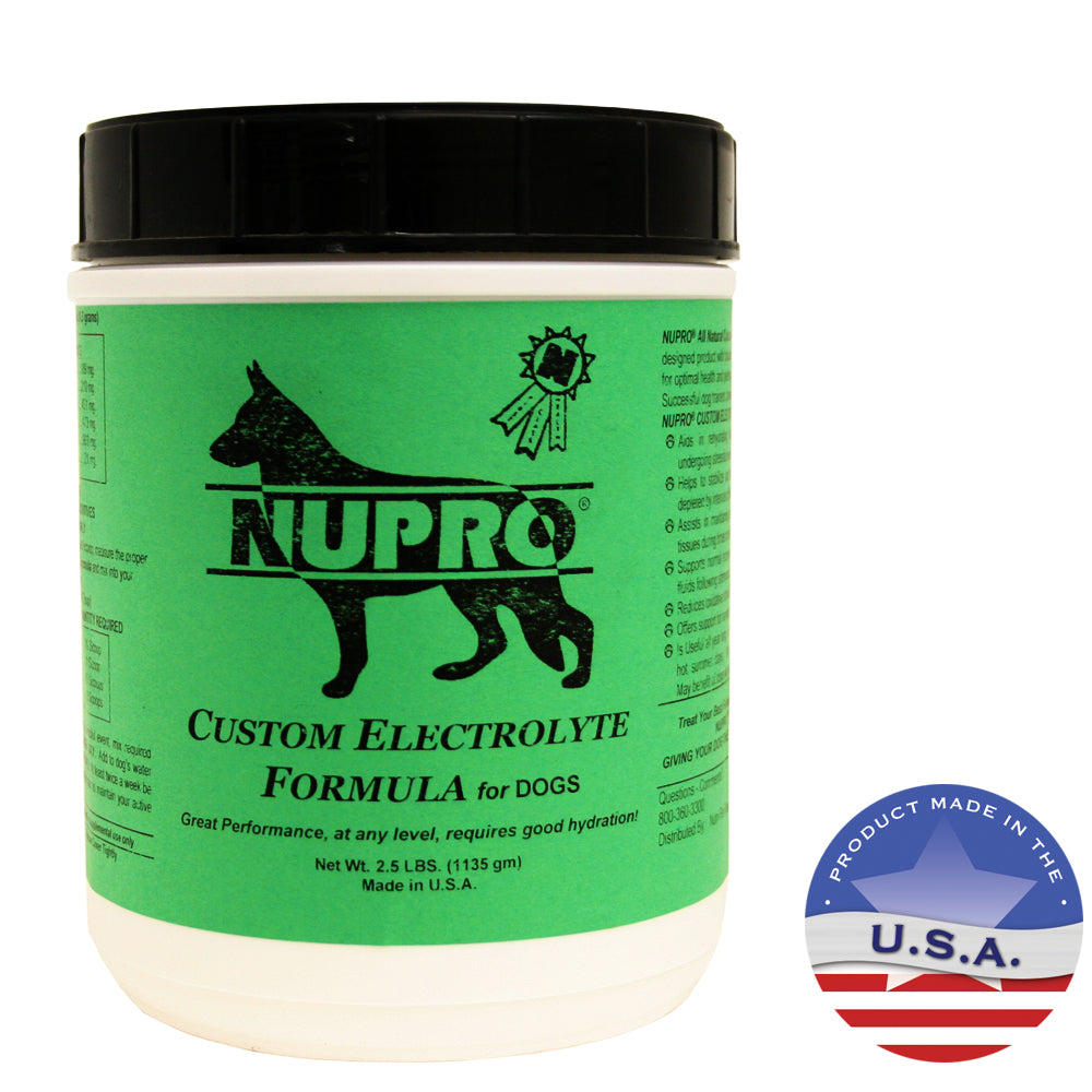 nupro electrolyte formula for dogs  2.5 lb