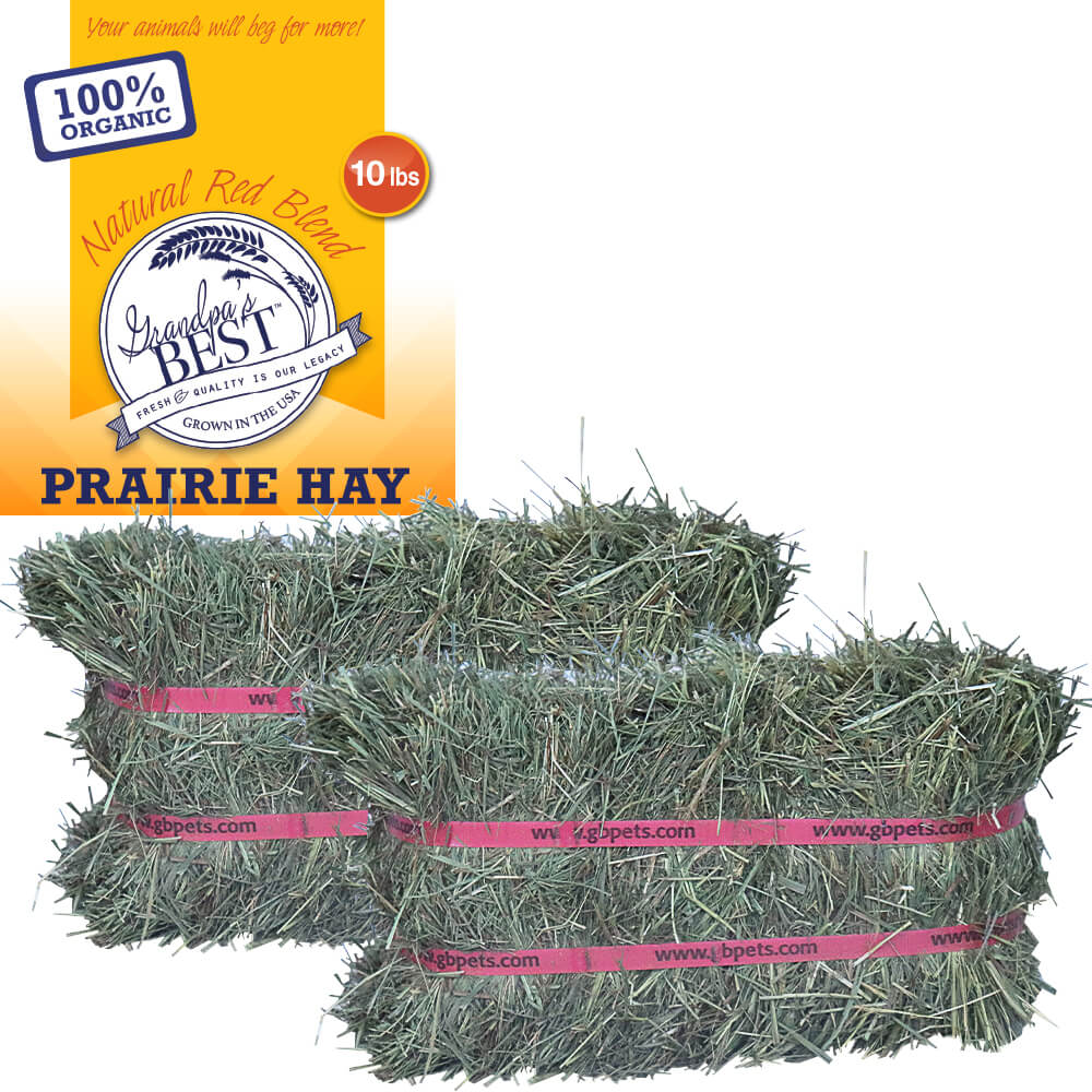 grandpa's best prairie hay, 10 lbs