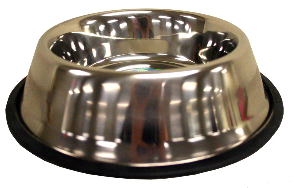 indipets non-tip stainless steel bowl, 32 oz