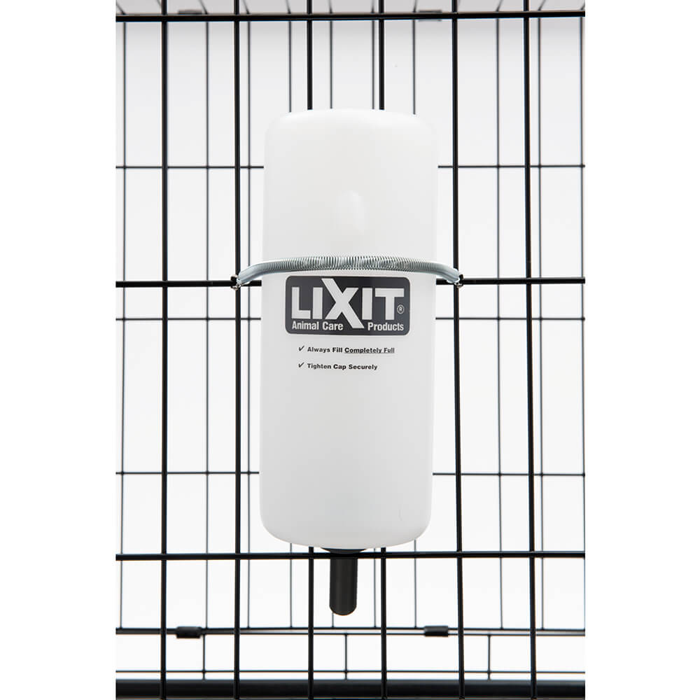 lixit plastic water bottle and tube, 32 oz