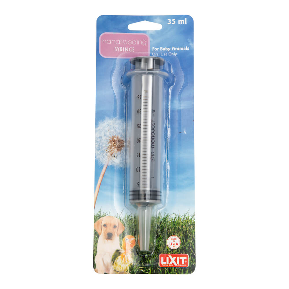 lixit hand feeding syringe 35 ml