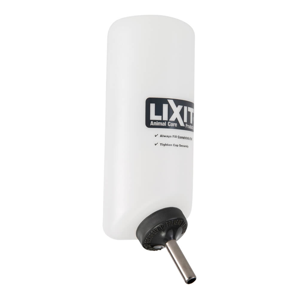 lixit plastic wide mouth bottle, 32 oz