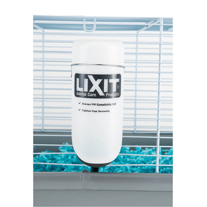 Lixit Plastic Wide Mouth Bottle, 8 oz