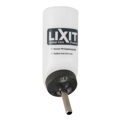 Lixit Plastic Wide Mouth Bottle, 8 oz