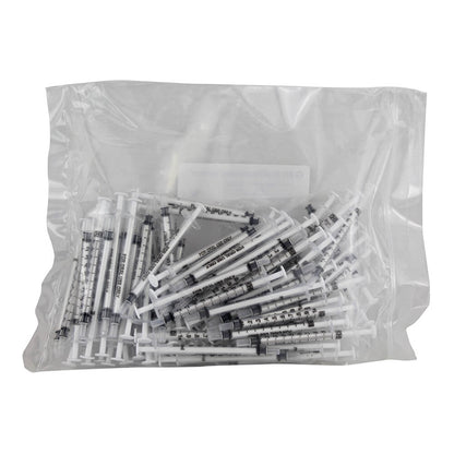 BD Oral Dispensing Syringe  1 ml Clear w/ Tip Cap  100 ct