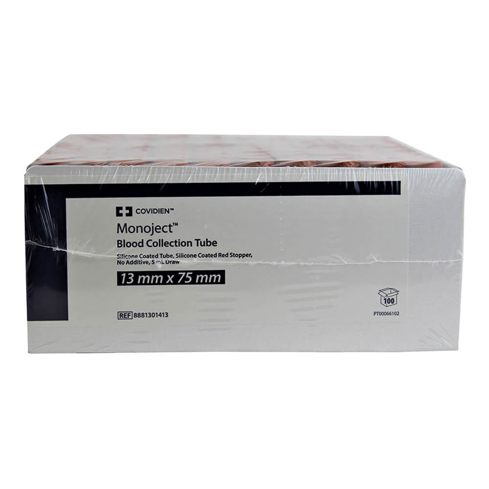 rx monoject blood collection tubes  100 count
