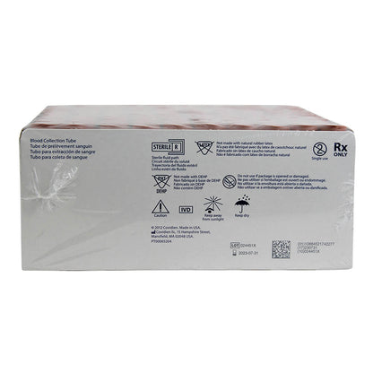 Rx Monoject Blood Collection Tubes  100 Count