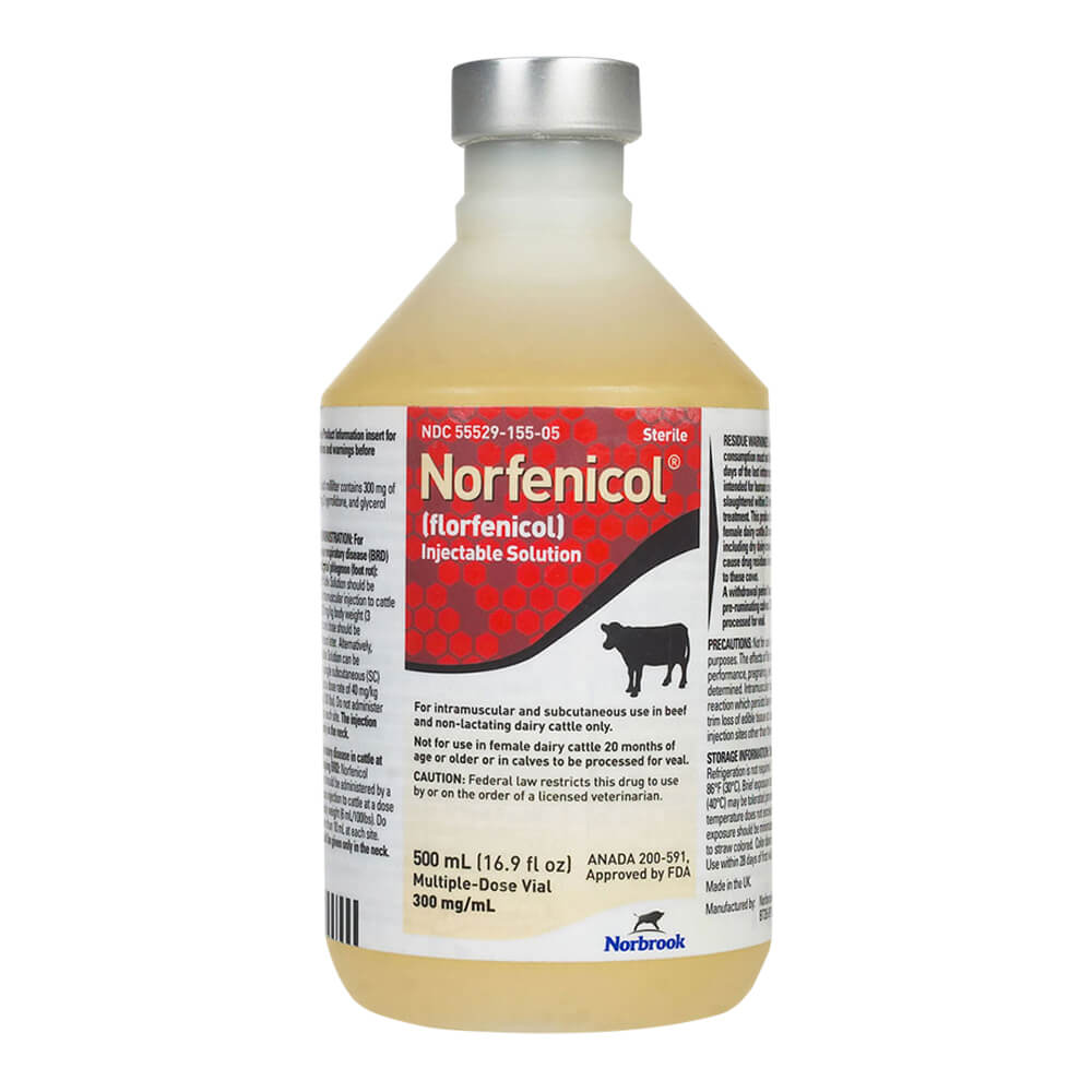 rx norfenicol injectable solution 500ml