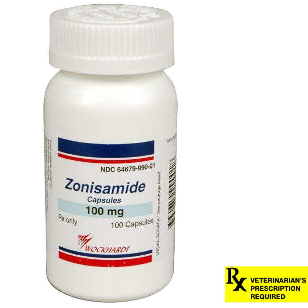 rx zonisamide 100 mg x100 capsules