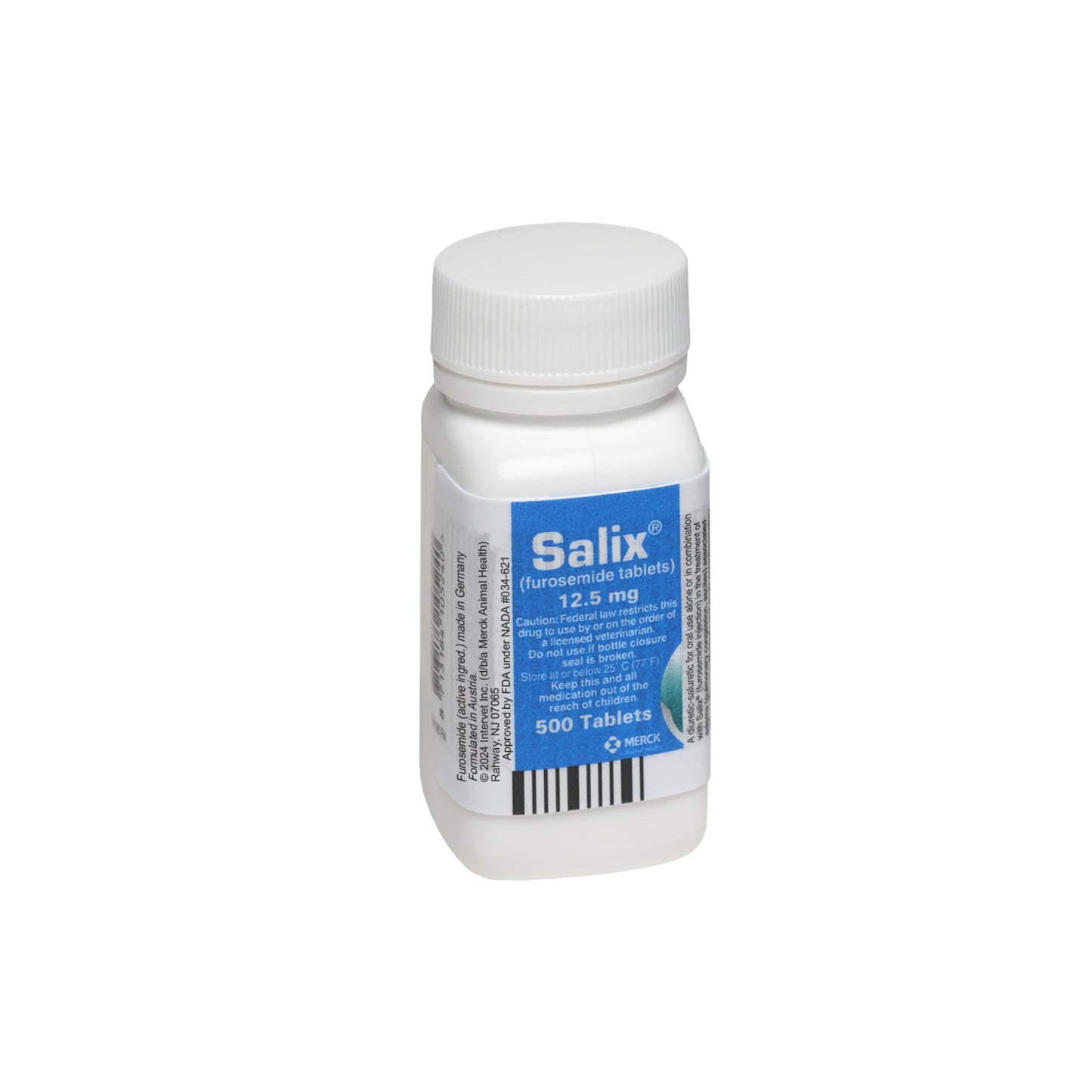 rx salix (furosemide) 12.5 mg x 500 tablets