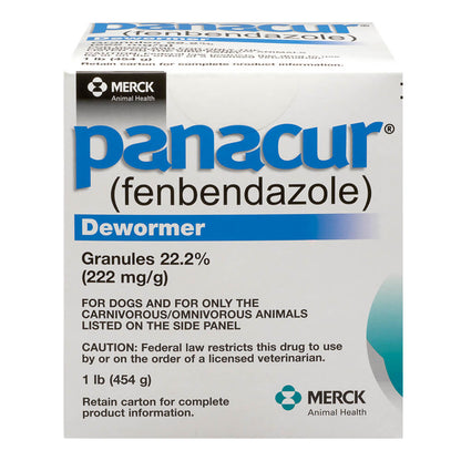 Rx Panacur 22.2% granules x 1 lb tub