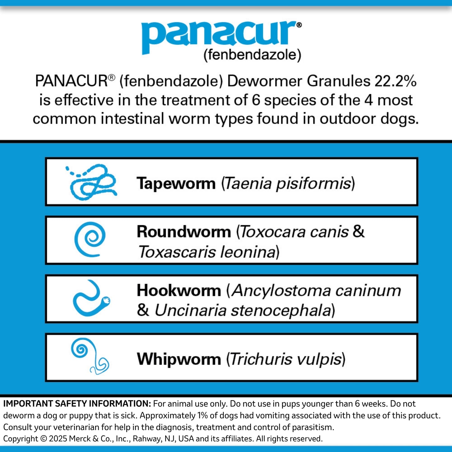 rx panacur 22.2% granules x 1 lb tub
