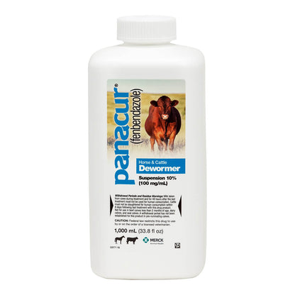 Rx Panacur 10% suspension x 1000ml bottle